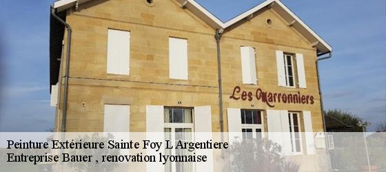 Peinture Extérieure  sainte-foy-l-argentiere-69610 Entreprise Bauer , renovation lyonnaise-4
