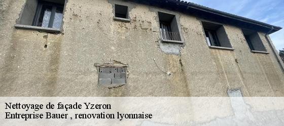 Nettoyage de façade  yzeron-69510 Entreprise Bauer , renovation lyonnaise-4
