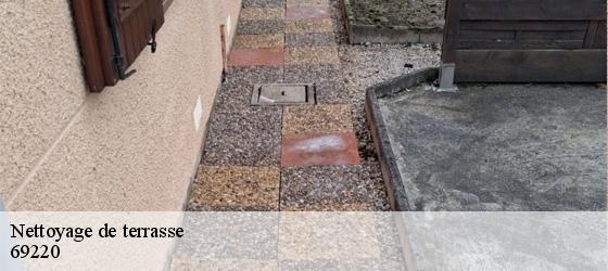 Nettoyage de terrasse  drace-69220 Entreprise Bauer , renovation lyonnaise-5