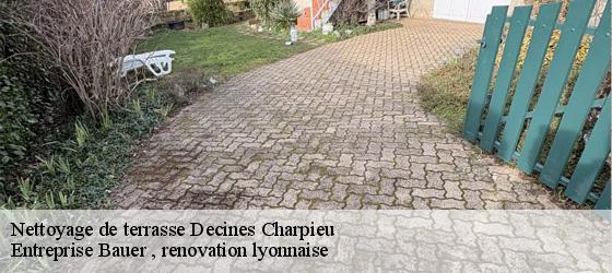 Nettoyage de terrasse  decines-charpieu-69150 Entreprise Bauer , renovation lyonnaise-4
