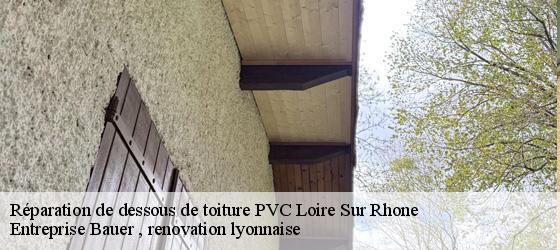 Réparation de dessous de toiture PVC loire-sur-rhone-69700 Entreprise Bauer , renovation lyonnaise-4