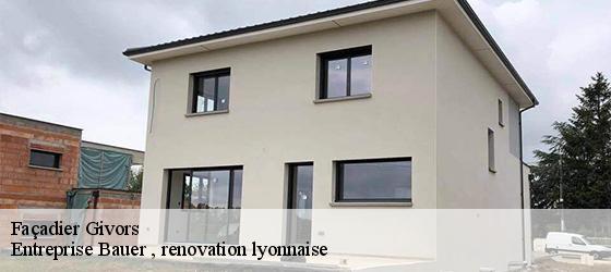 Façadier  givors-69700 Entreprise Bauer , renovation lyonnaise-4