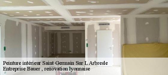 Peinture intérieur  saint-germain-sur-l-arbresle-69210 Entreprise Bauer , renovation lyonnaise-4