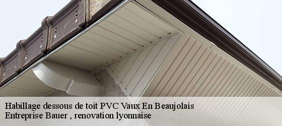 Habillage dessous de toit PVC  vaux-en-beaujolais-69460 Entreprise Bauer , renovation lyonnaise-4