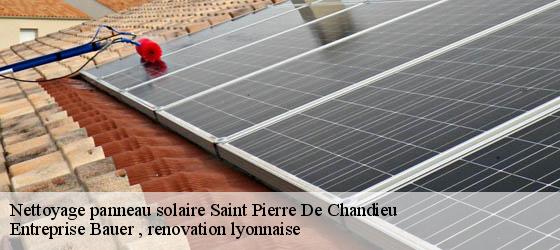 Nettoyage panneau solaire  saint-pierre-de-chandieu-69780 Entreprise Bauer , renovation lyonnaise-4