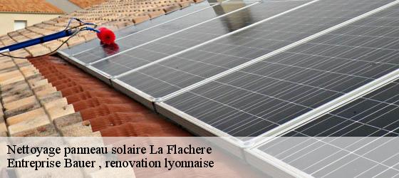 Nettoyage panneau solaire  la-flachere-69440 Entreprise Bauer , renovation lyonnaise-4
